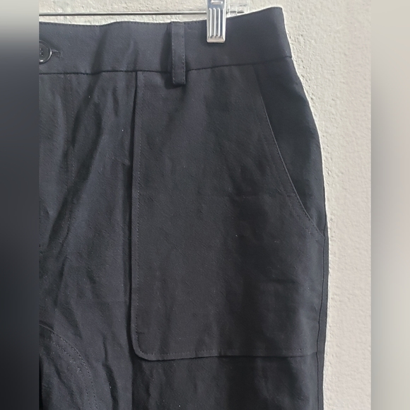 Women's crop elastic cuff pants - Picture 10 of 10